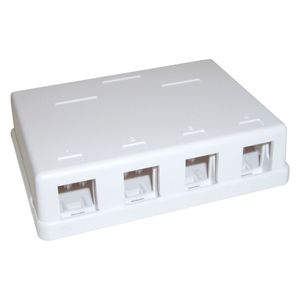 Caja de conexión universal de 4 zócalos compatible TB110