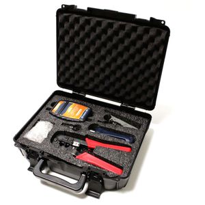 Estuche de herramientas varias de 35 piezas modelo TTK-638 para instalación de cables
