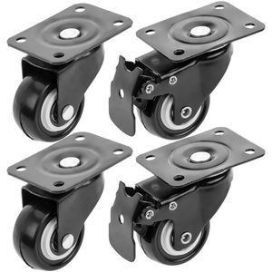 Kit de ruedas pivotantes para armarios rack SOHORack y MobiRack 4 pack