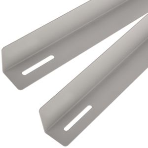 Guías laterales fijas de soporte para armario rack 19 blanco 550mm