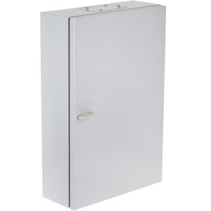 Caja de distribución eléctrica metálica con protección IP54 para fijación a pared 600x400x150mm