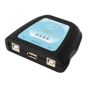 Conmutador USB manual de 4 ordenadores a 1 puerto USB