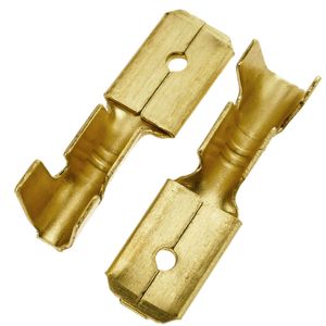 Terminal Faston Macho 6.3 mm Pack de 100 uds