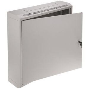 Armario rack mural 19'' 12U 600x150x640mm pared con puerta metálica SOHORack blanco