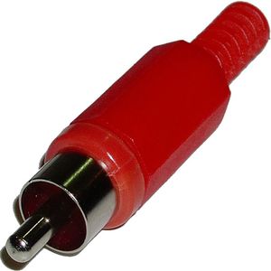 Conector RCA-M (Rojo)