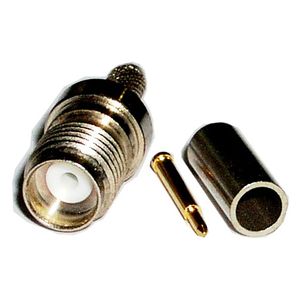 Conector Crimpable RG-316 (rSMA-Hembra Aéreo)