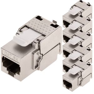 Keystone RJ45 hembra TB110 Cat. 6a FTP pack de 6 unidades
