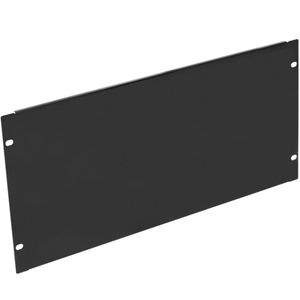 Panel ciego de 5U para armario rack 19" Tapa negra