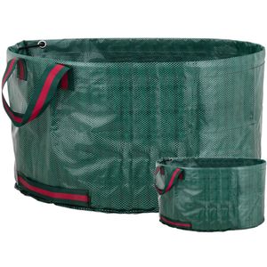 Bolsas de limpieza para jardín 500L 80 x 100 cm 2 unidades