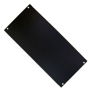 Panel ciego de 5U para armario rack 19" Tapa negra