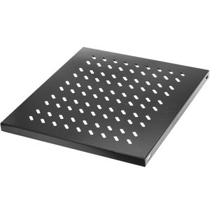 Bandeja fija para Rack 19 con ancho 490 mm y fondo 525 mm