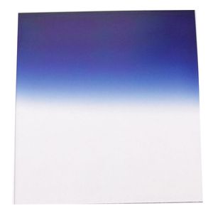 Filtro de fotografía cuadrado para portafiltros cokin 84x95mm azul-gradual
