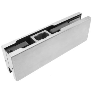 Pernio y bisagra inferior de aluminio para puerta de cristal para cierrapuertas de suelo