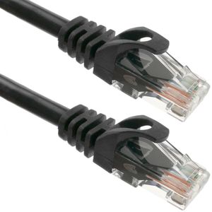 Cable de red ethernet Cat. 6a UTP de 3 m de color negro