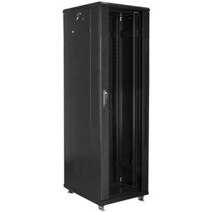 Armario Rack 19" de pie 42U F800 600x800x2047mm negro Lanberg