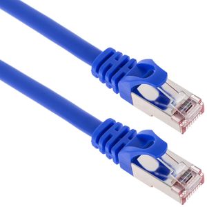 Cable de red ethernet LAN FTP RJ45 Cat.6a azul 5m