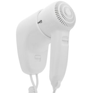 Secador de pelo con soporte de pared. Secapelos de hotel de 1300W