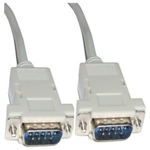 Cable Serie Null-Modem 1.8m (DB9-M/M)
