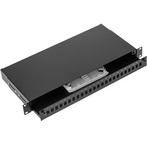 Panel fibra óptica rack 19"