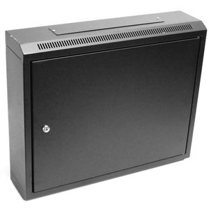 Armario rack mural 19'' 9U 600x150x505mm pared con puerta metálica SOHORack