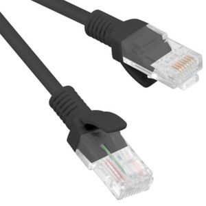 Lanberg cable de red ethernet UTP Cat. 6 negro 2m