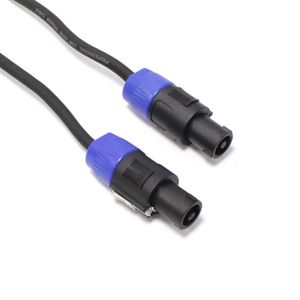 Cable speakon altavoces NL2 2x2.5mm 15GA 2m