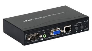 Repetidor VGA audio y RS-232 por RJ-45 Cat 5e, 150 m