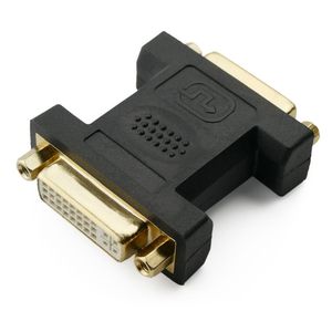 Adaptador DVI-I hembra a DVI-I hembra dual link