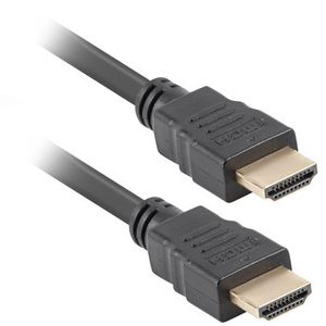 Cable HDMI Lanberg CA-HDMI-10CC-0200-BK HDMI 2.0 macho 20m Negro