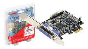 Tarjeta Longshine PCI-E 2 puertos paralelo con opción en bajo perfil