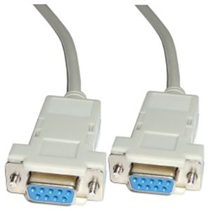 Cable Serie Null-Modem TPV 10m (DB9-H/H)