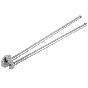 Toallero giratorio cromado doble barra modelo Renne