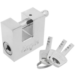 Candado de seguridad rectangular de acero con bayoneta 40mm