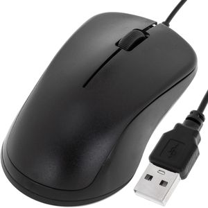 Ratón con Cable 1200 DPI Negro