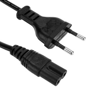 Cable Alimentación IEC-60320 0.2m (C7 / Bipolar-M)