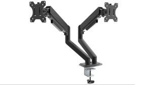 Soporte de mesa sujeción 2 monitores 15"-32" 2 x 10Kg Negro