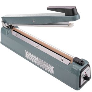Selladora térmica metálica de 30 cm para bolsas de plástico