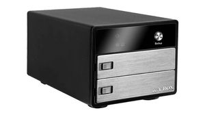Caja externa para 2 discos 2.5" SATA