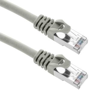 Cable de red ethernet Cat. 6a SFTP de 2 m de color gris