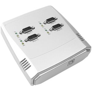 Conversor USB a 4 x RS232 de puerto serie RS232 a USB de 1 puerto