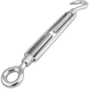 Tensor de cable de acero. Modelo anilla a gancho de rosca 5 mm