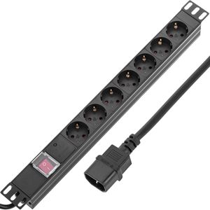 Regleta rack 19” C13/C14