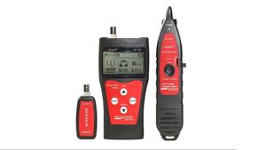 Comprobador de redes profesional UTP STP  RJ-45/11 con pantalla LCD con generador tonos