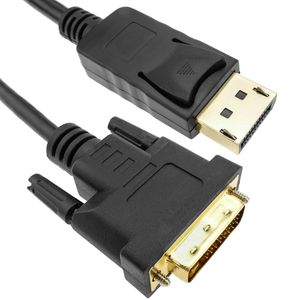 Cable de vídeo DisplayPort macho a DVI-D macho 1 m