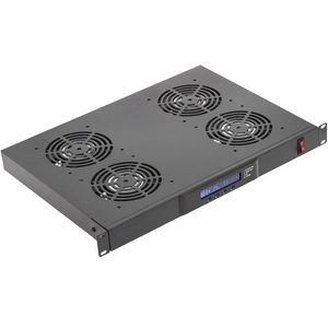 Kit de ventilación con termostato para armario rack 19" de 4 ventiladores de 120mm