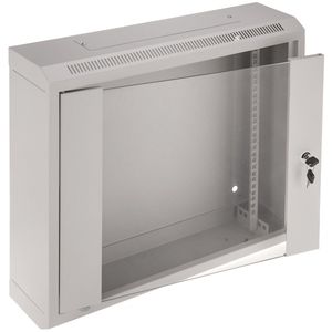 Armario rack mural 19'' 9U 600x150x505mm pared SOHORack blanco