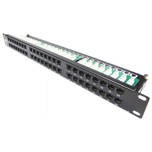 Patch panel rack 19"