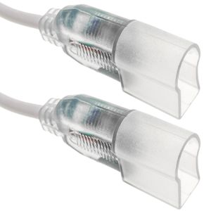 Empalme con cable para LED Neón Flex LNF 4 pin 26x14mm 20cm