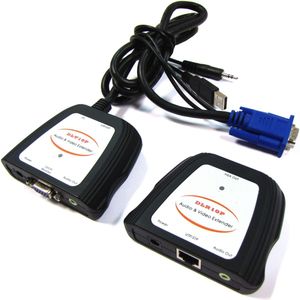 Extensor de VGA y Audio sobre Cat.5e (30 m)