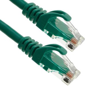 Cable de red ethernet Cat. 6a UTP de 5 m de color verde